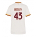 AS Roma Wesley Franca #43 Borta matchtröja Dam 2026-27 Kortärmad Billigt AS Roma Wesley Franca #43 Borta matchtröja Dam 2026-27 Kortärmad Billigt